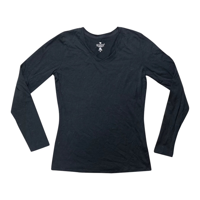 Seg'ments Long Sleeve V-Neck Top - Women's