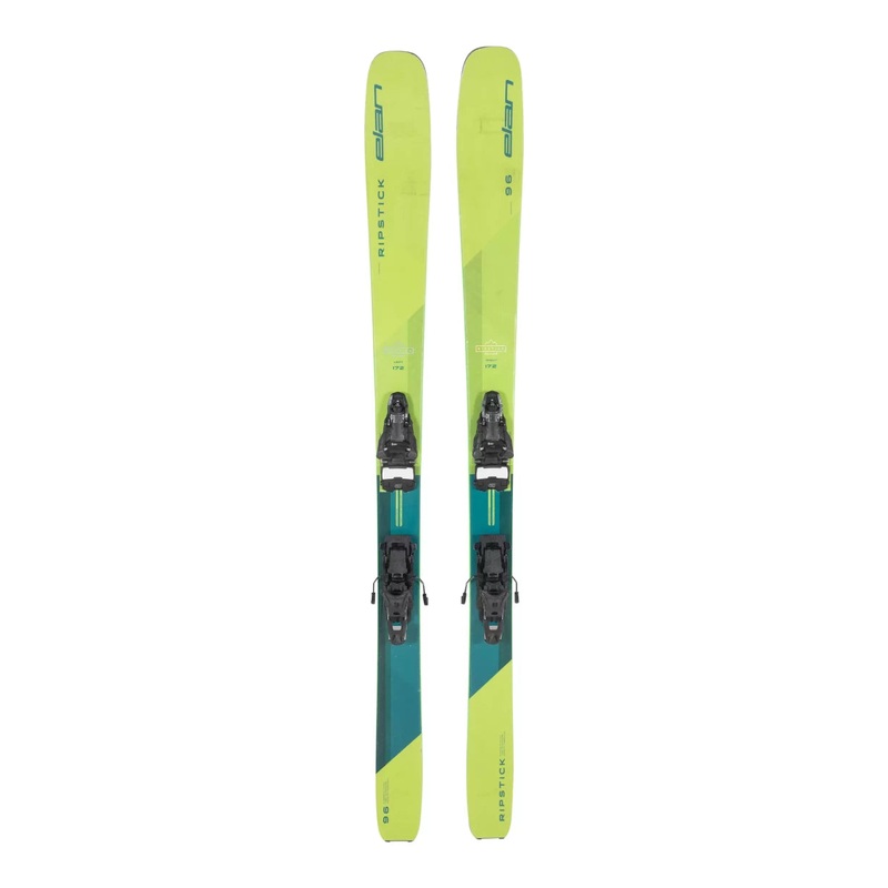Elan Ripstick 96 Skis 2021 - Men's w/ Armada Shift 10 MNC Tour Bindings and Pomoca Touring Skins