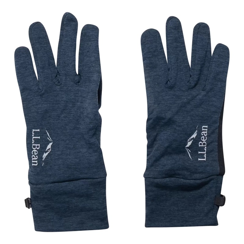 L.L.Bean Adventure Grid Fleece Liner Gloves