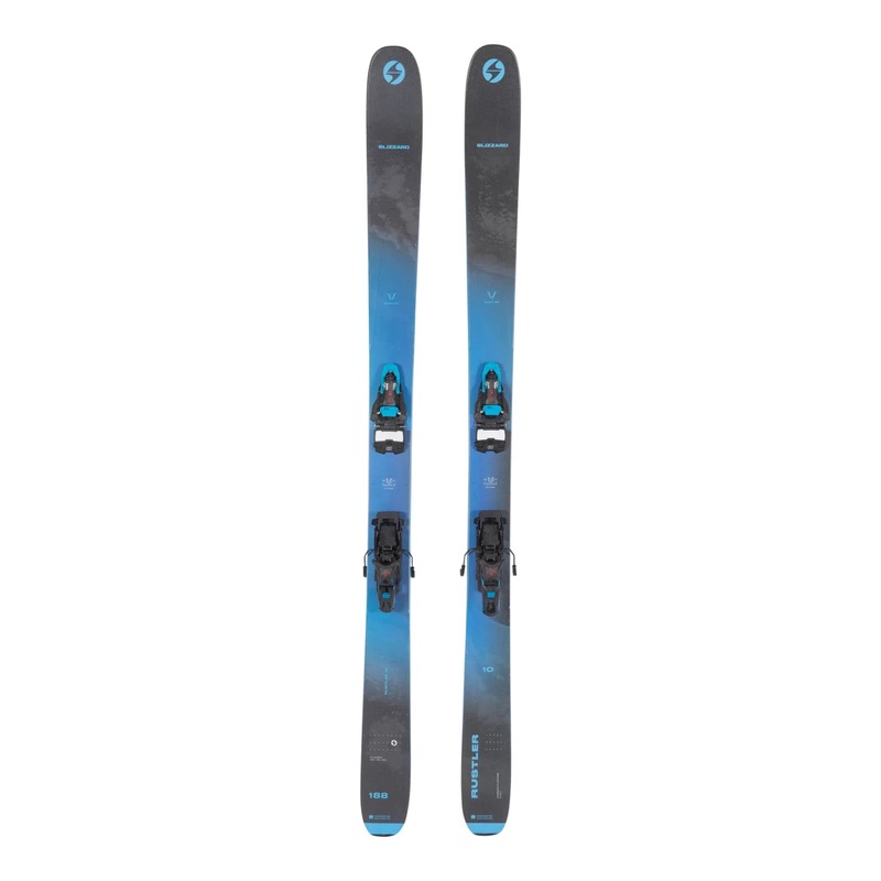 Blizzard Rustler 10 Skis 2023 - Men's w/ Salomon S/Lab Shift 13 MNC Touring Bindings