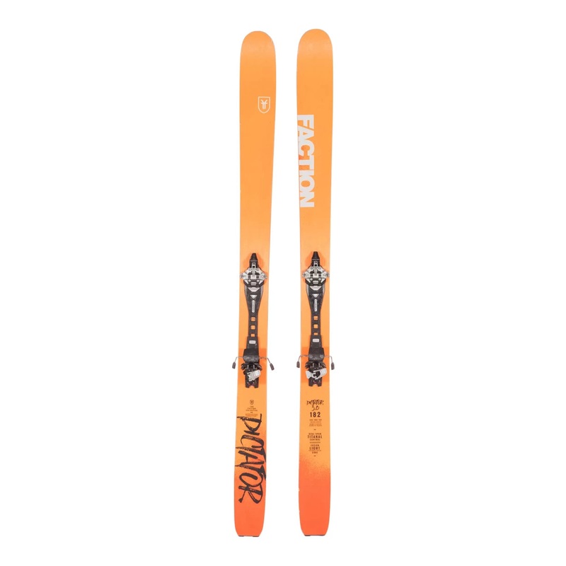 Faction Dictator Skis w/ Dynafit TLT Radical FT Touring Bindings and Black Diamond Ascension Climbing Skins STS 2019 - 182cm