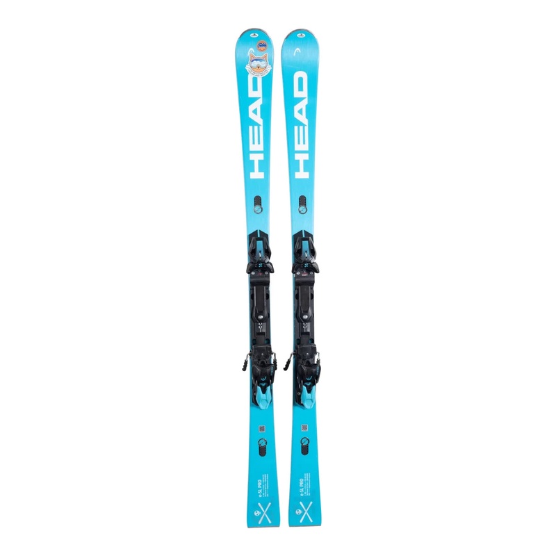 Head Worldcup Rebels E-SL PRO Slalom Skis 2024 w/ Head Freeflex 14 GW Bindings