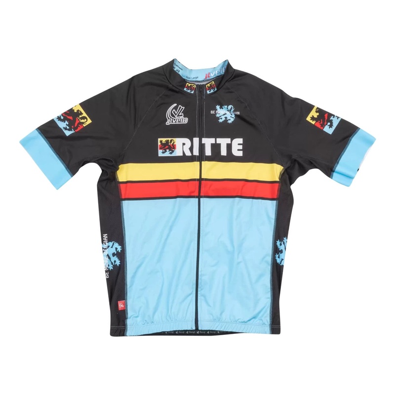 JL Velo Custom Ritte Belgium Jersey - Men's