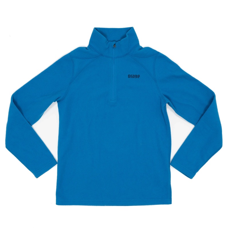 Orage Fleece 1/4 Zip Long Sleeve Mid Layer - Boys'