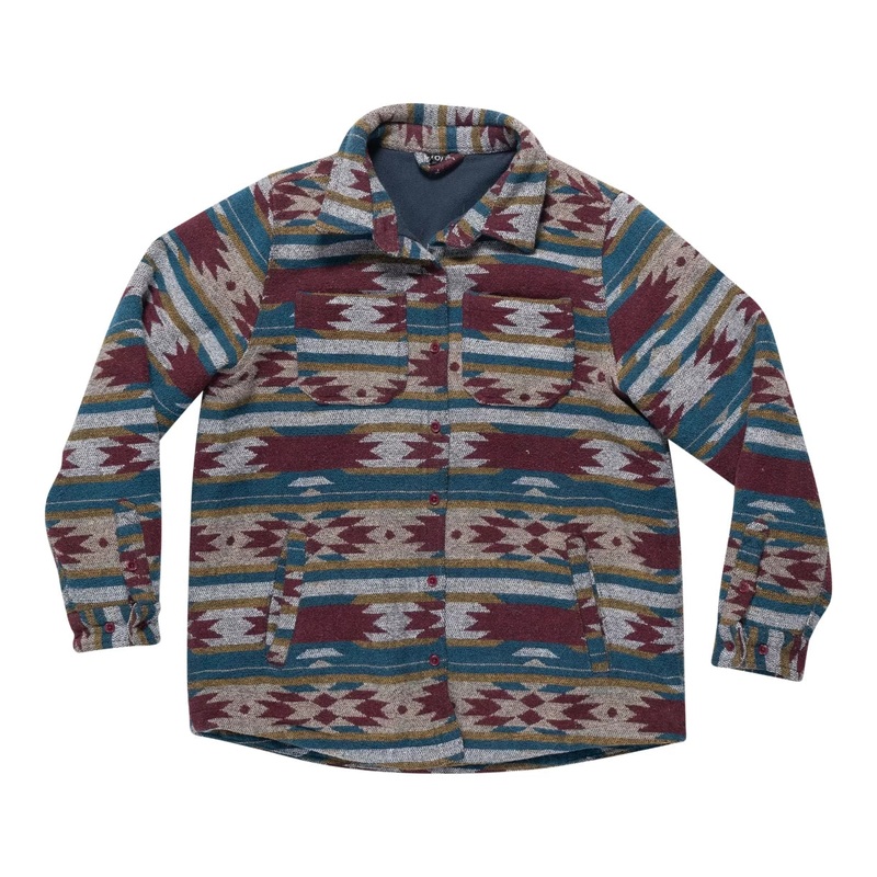 Stoic Printed Shirt Jacket - Women's