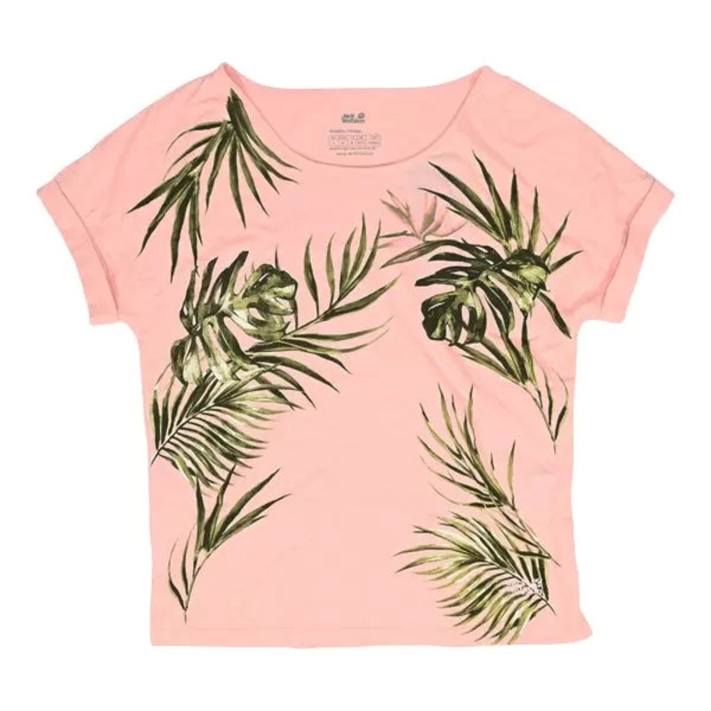 Jack Wolfskin Tropical Leaf T  - Women's