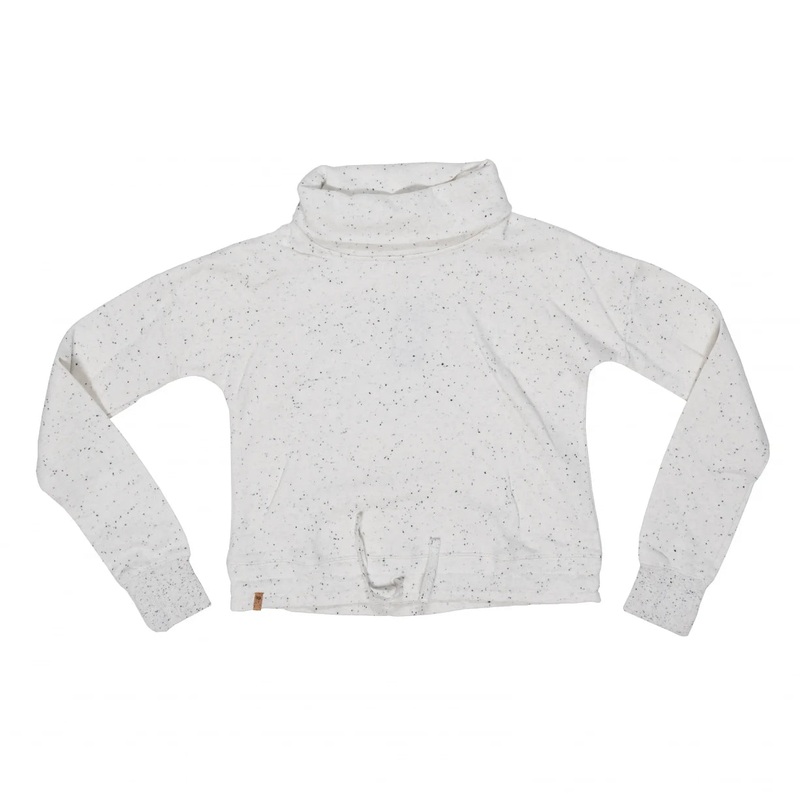 Tentree Speckled Cowl Neck Fleece - Women's