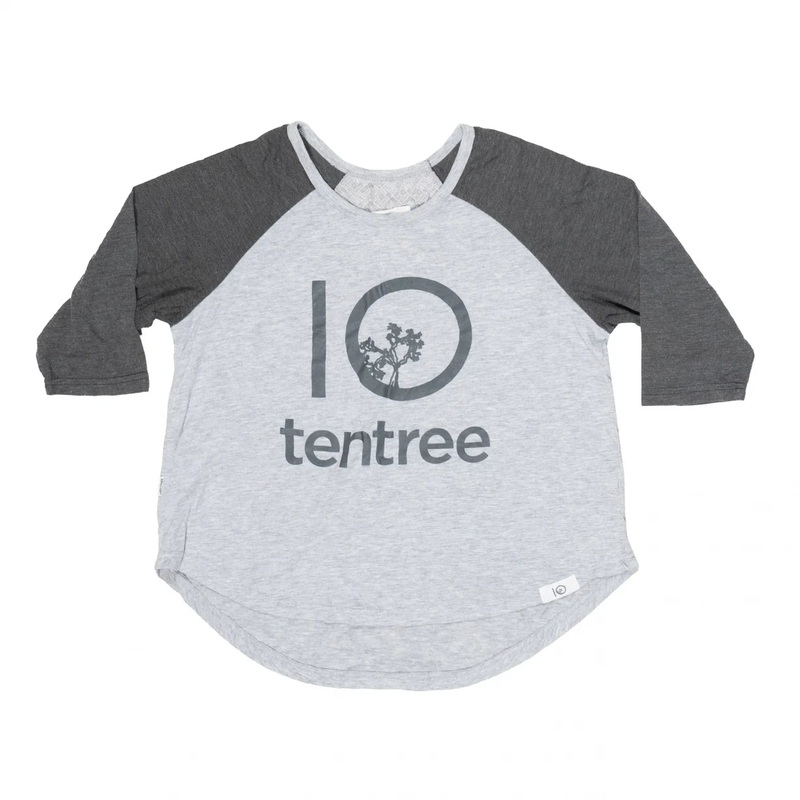 Tentree Ten Logo 3/4 Sleeve T-Shirt - Women's