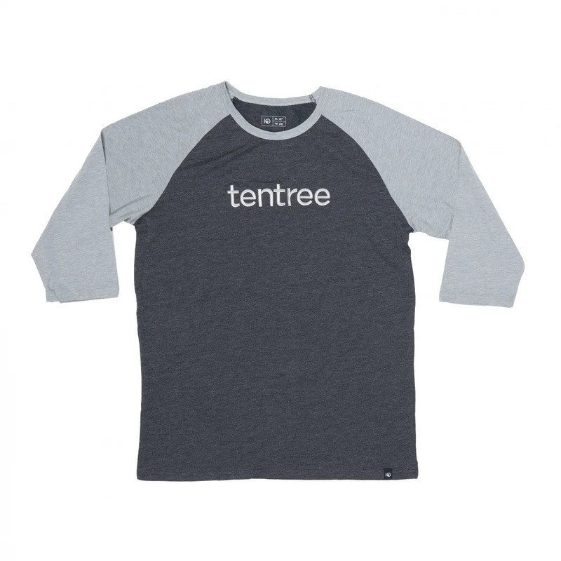 Tentree Wordmark 3.25 Sleeve T-Shirt - Men's