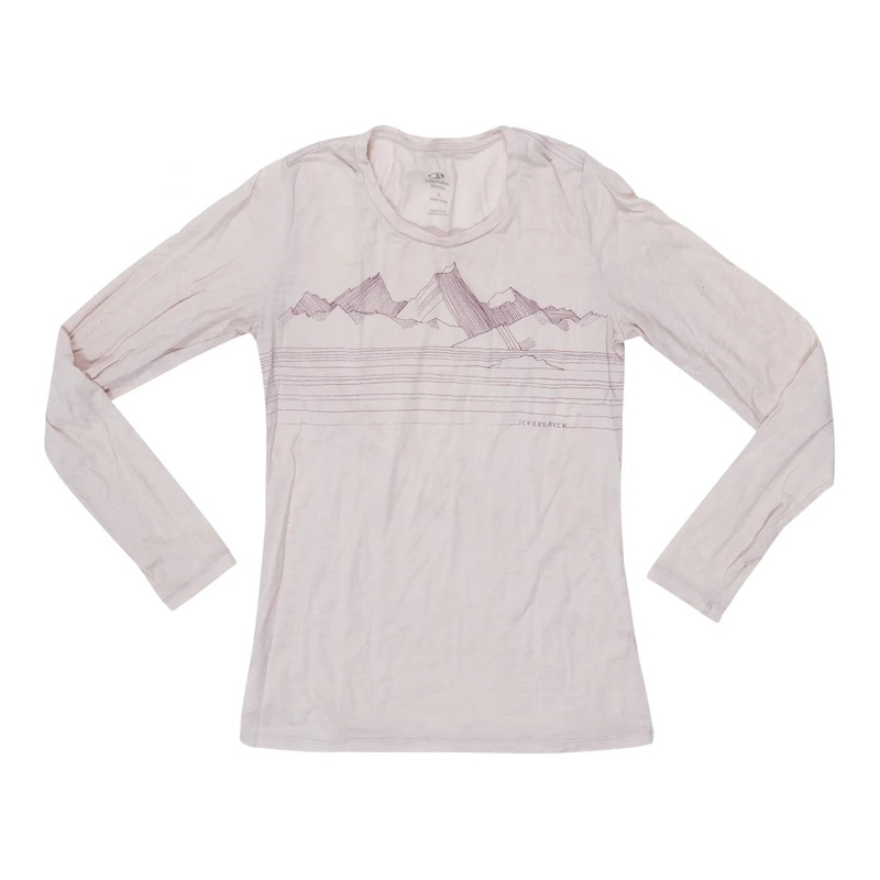 Icebreaker Tech Lite Long Sleeve Low Crewe - Women's