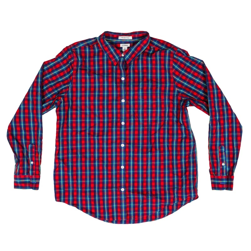 L.L. Bean Wrinkle-Free Pinpoint Oxford Shirt - Women's