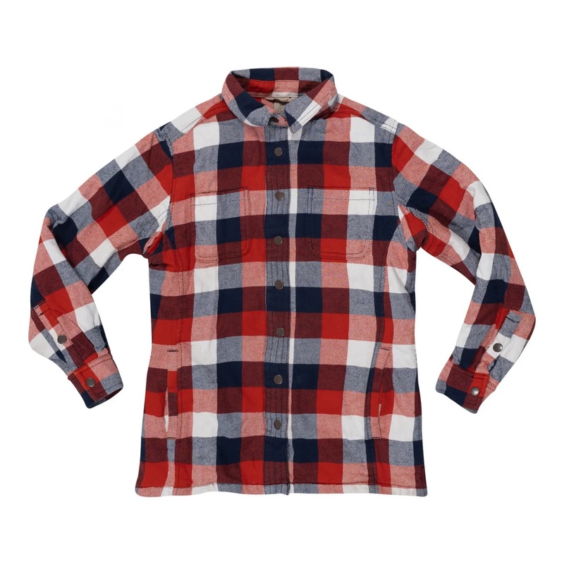 Duluth Trading Co. Flapjack Flannel Shirt Jac