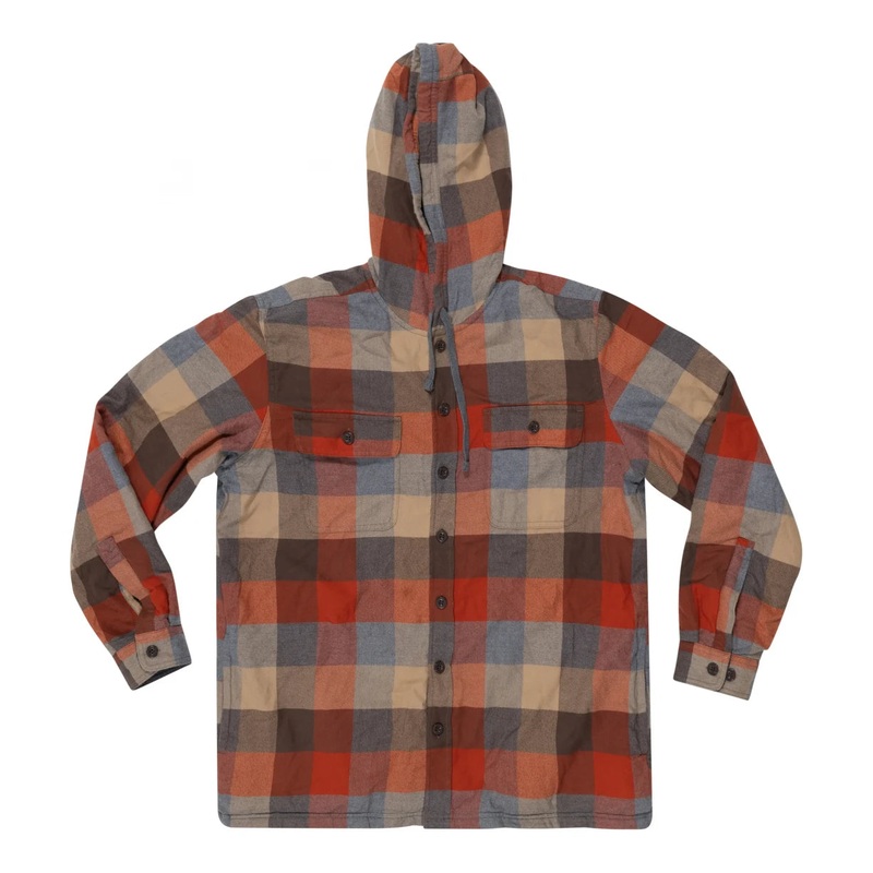L.L.Bean Fleece Line Flannel Shirt