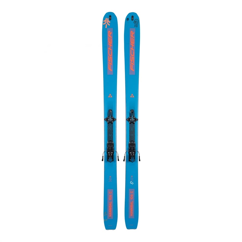 Fischer Hannibal 106 Carbon Skis 2023 - w/ Salomon MTN Pure Tour Bindings