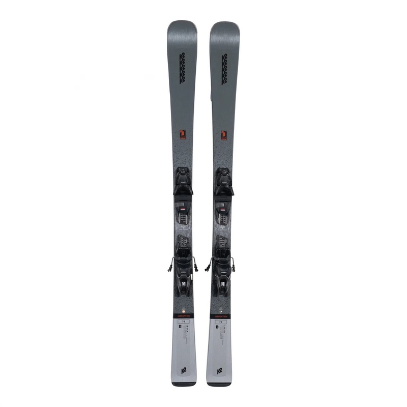 K2 Disruption 76 Skis 2023 - Men's w/ Marker M2 10 Quikclik Bindings