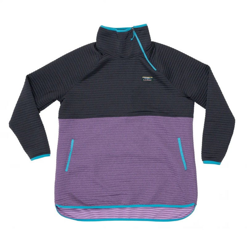 L.L. Bean Airlight Knit Asymmetrical Quarter-Zip Tunic - Women's