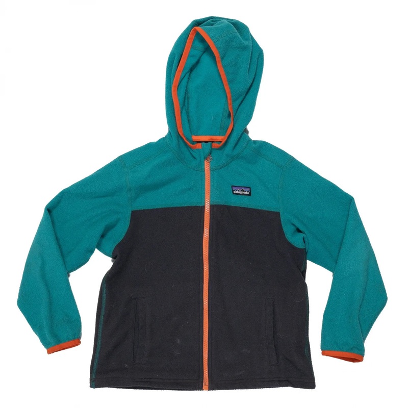 Patagonia Micro D Hooded Fleece Jacket - Boys'