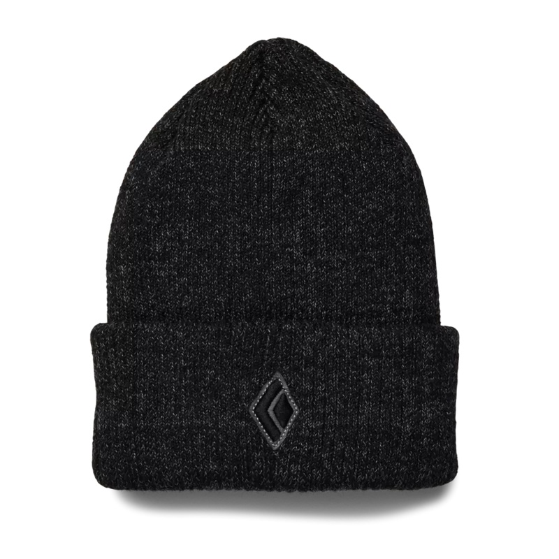 Black Diamond Plaited Cuff Beanie