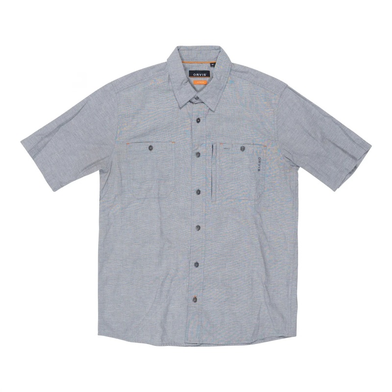 Orvis Tech Chambray Short Sleeved Shirt