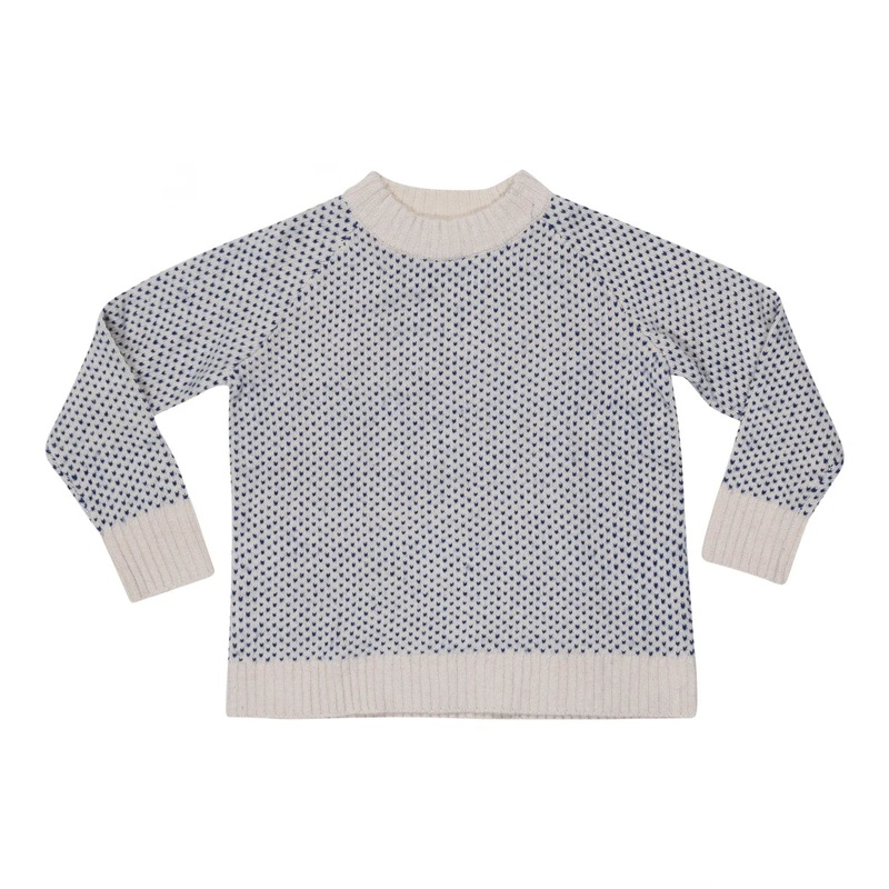 Duluth Trading Co Woolpaca Jacquard Sweater