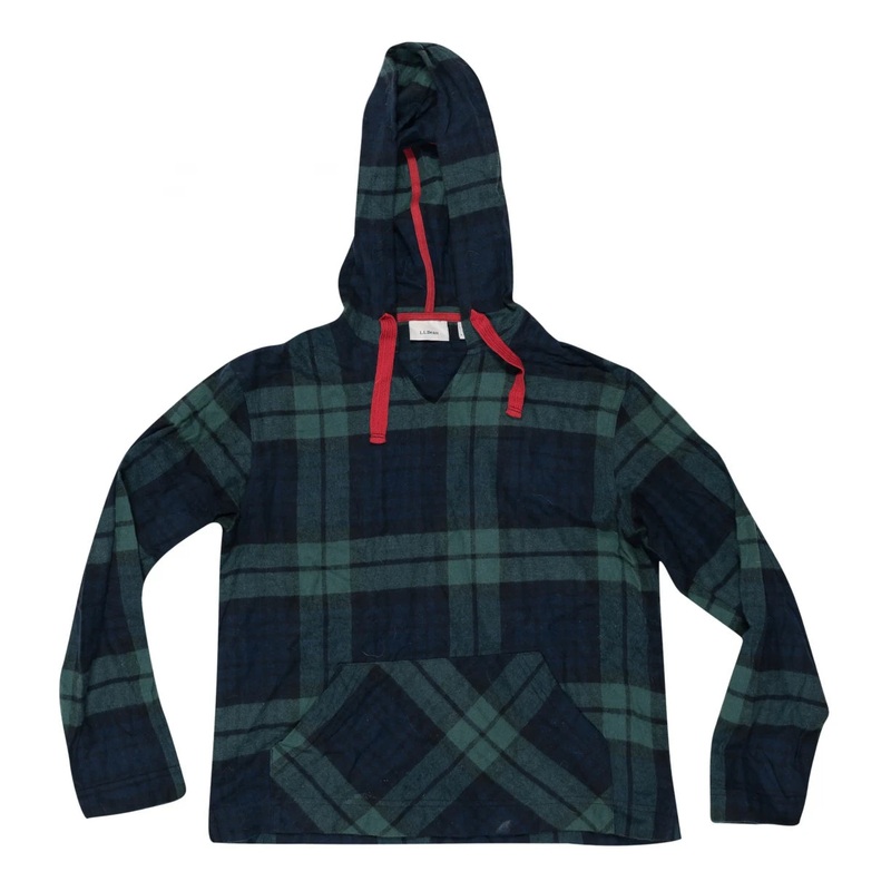 L.L. Bean Scotch Plaid Flannel Sleep Top - Women's