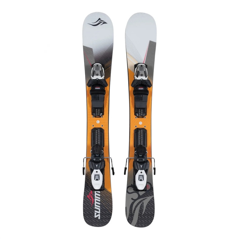 Summit Sk8 96 cm Rocker Camber Skiboards w/ Atomic M10 GW Demo Bindings