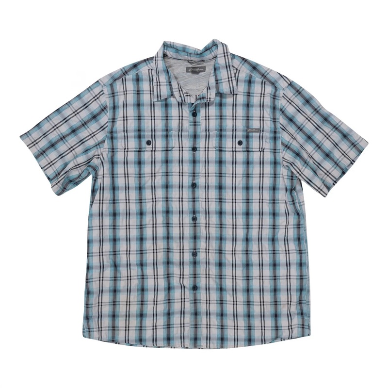 Eddie Bauer Voyager Flex Button-Down Shirt - Men's