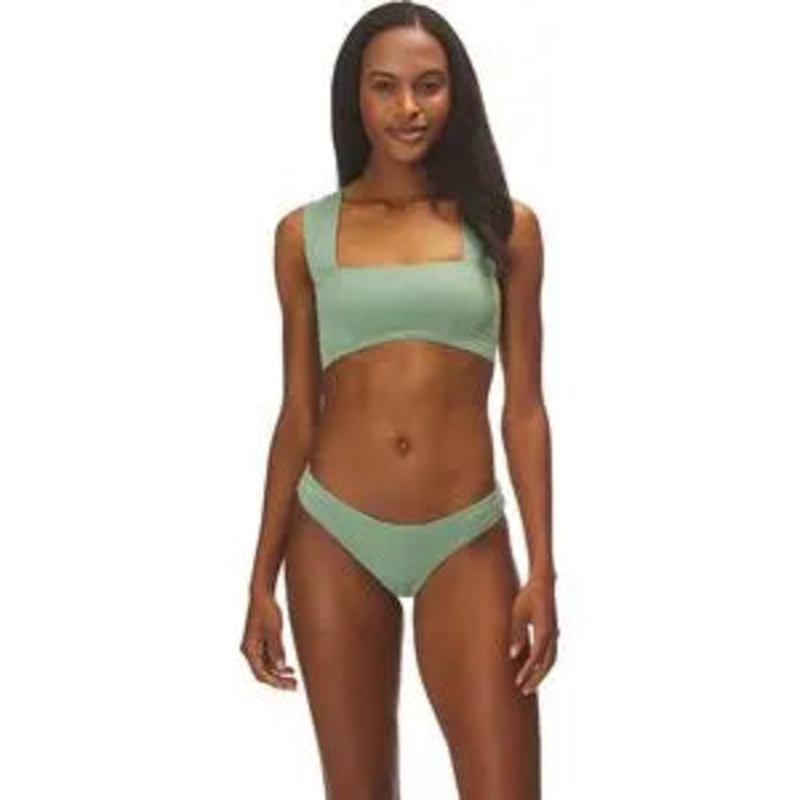 L Space Sensual Solids Sandy Classic Bikini Bottom