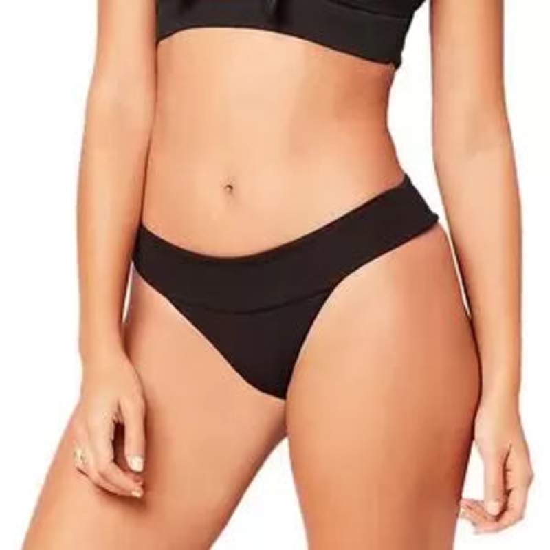 L Space Ridin' High Ribbed Veronica Bikini Bottom
