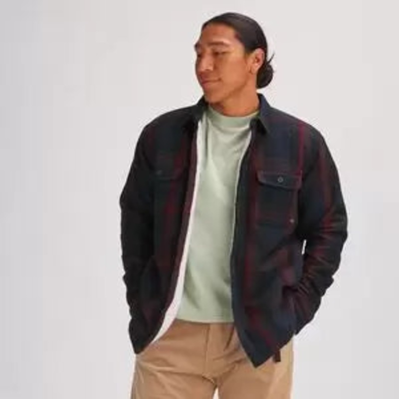 Backcountry Flannel Sherpa Lined Shirt Jacket