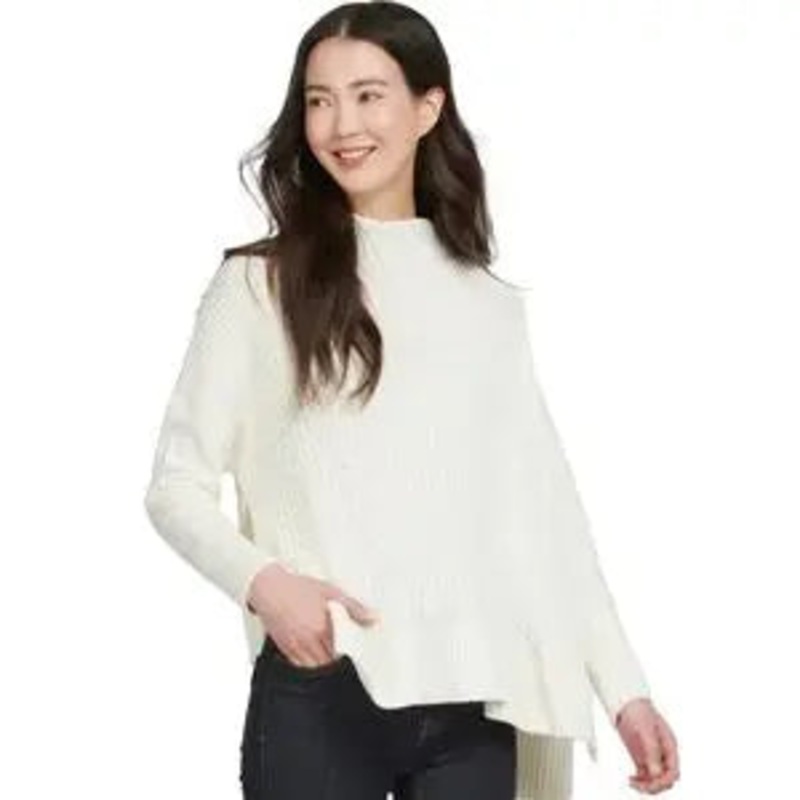 Barbour Stitch Guernsey Cape Sweater