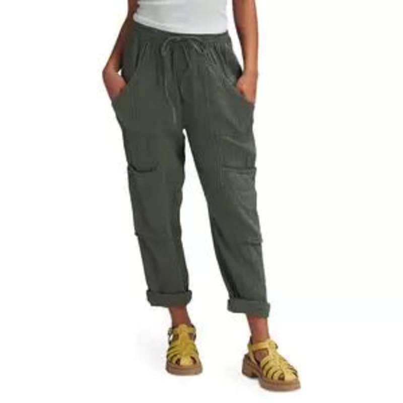 Free People Feelin Good Utility Pull On Pant