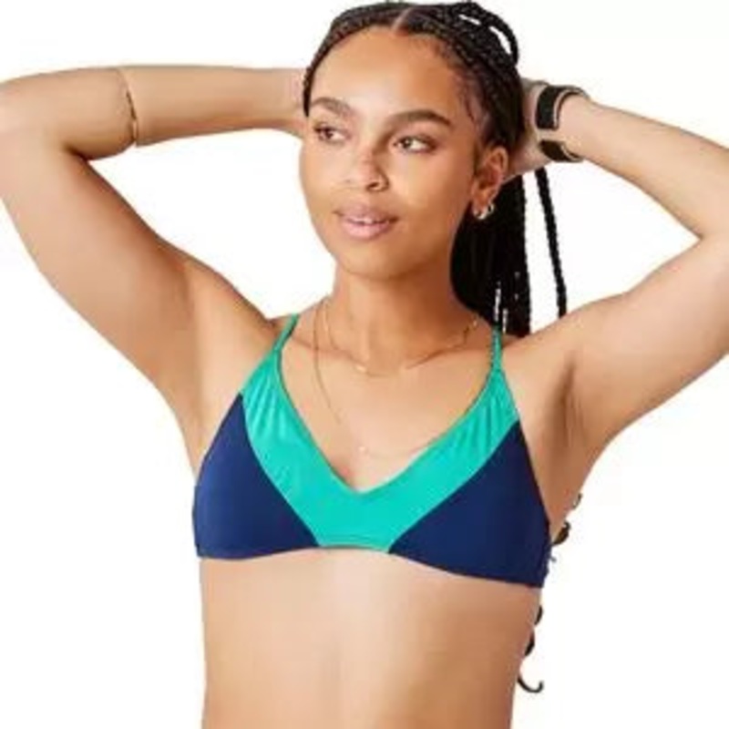 Carve Designs Tamarindo Colorblock Bikini Top