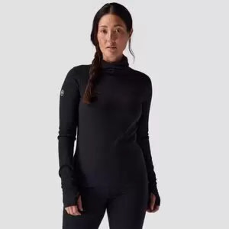 Backcountry Cedars RWS Merino Mid-Wt Baselayer Funnel Neck Top