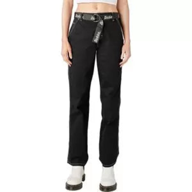 Dickies High Waisted Carpenter Pant + Belt