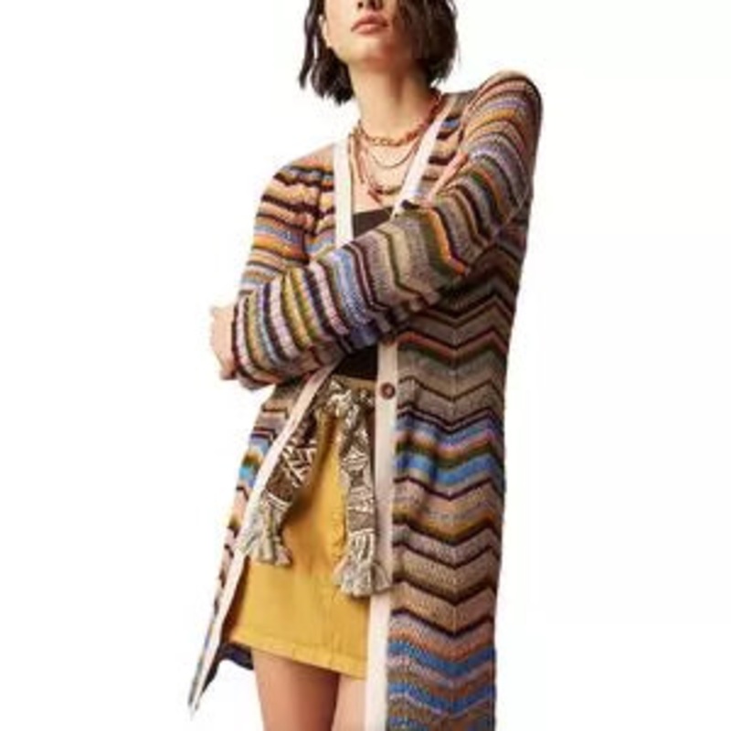 Free People Ocean Waves Cardi