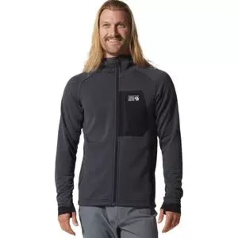 Mountain Hardwear Polartec Power Grid Full-Zip Hoodie