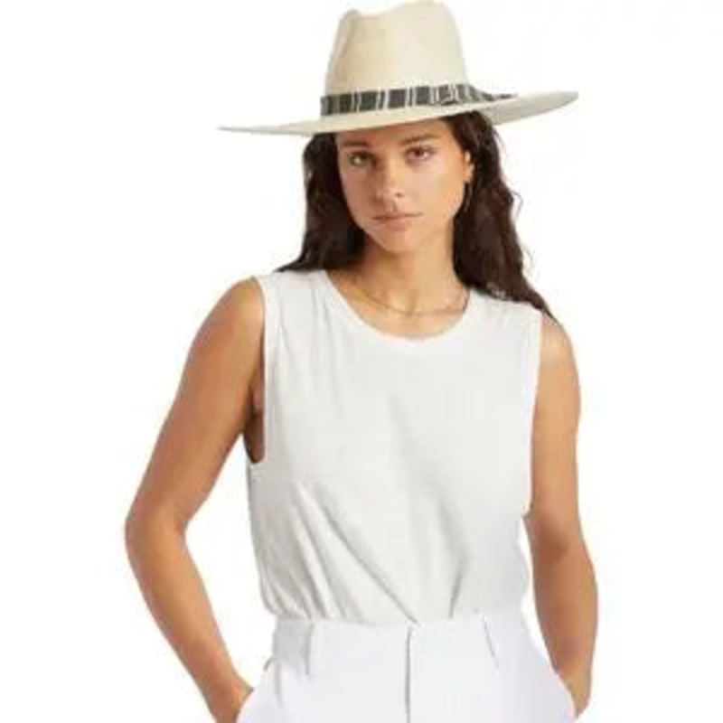 Brixton Leigh Straw Fedora