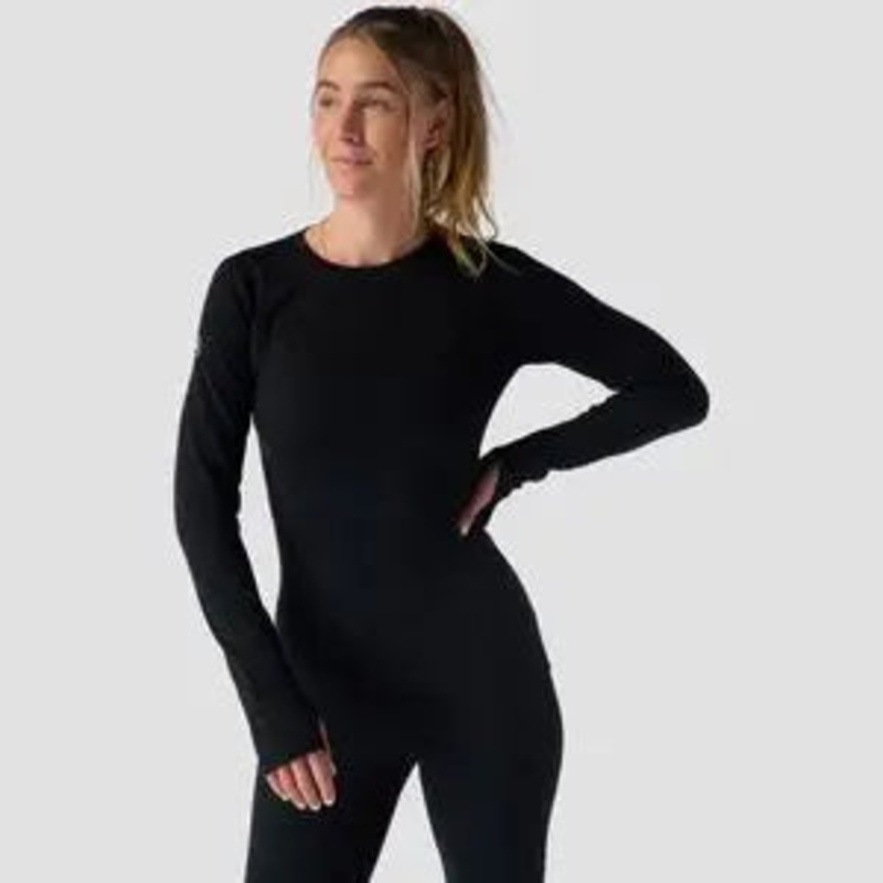 Backcountry Spruces Mid-Weight Merino Baselayer Crew