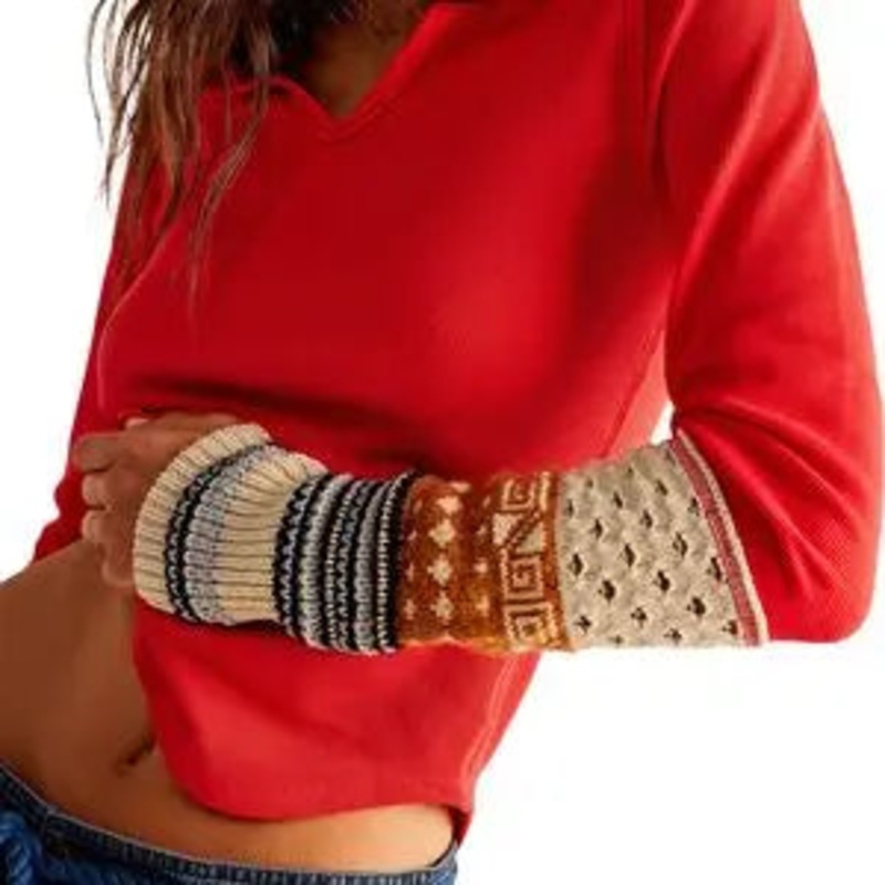 Free People Cozy Craft Cuff Top