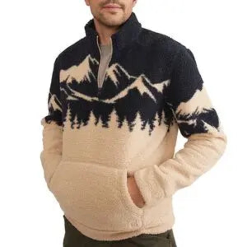 Marine Layer 1/2-Zip Scenic Fleece Jacket