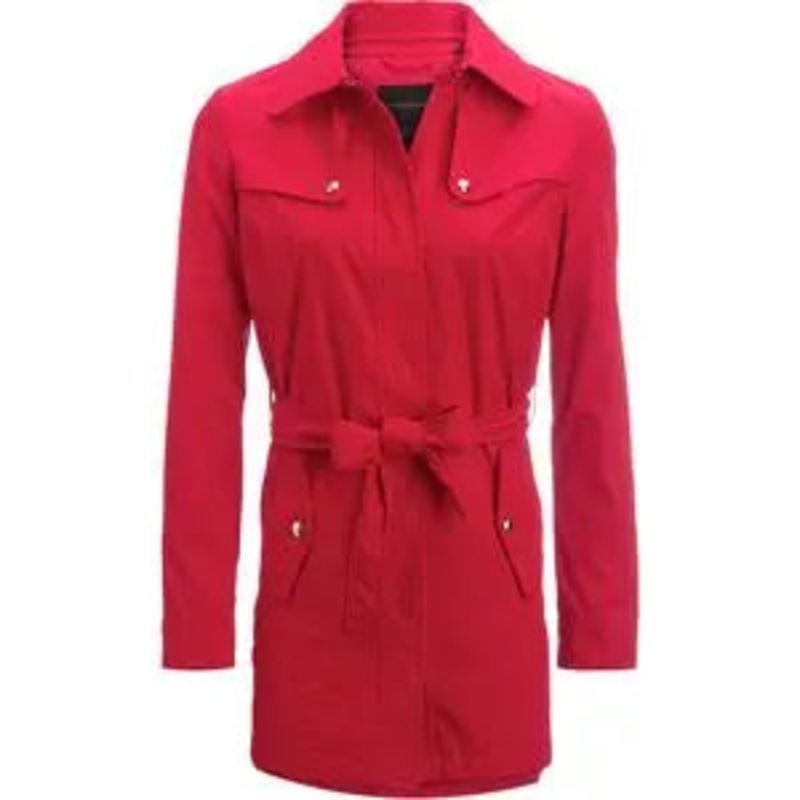 Weatherproof Bonded Trench Quilted Top Stitch Detail Jacket