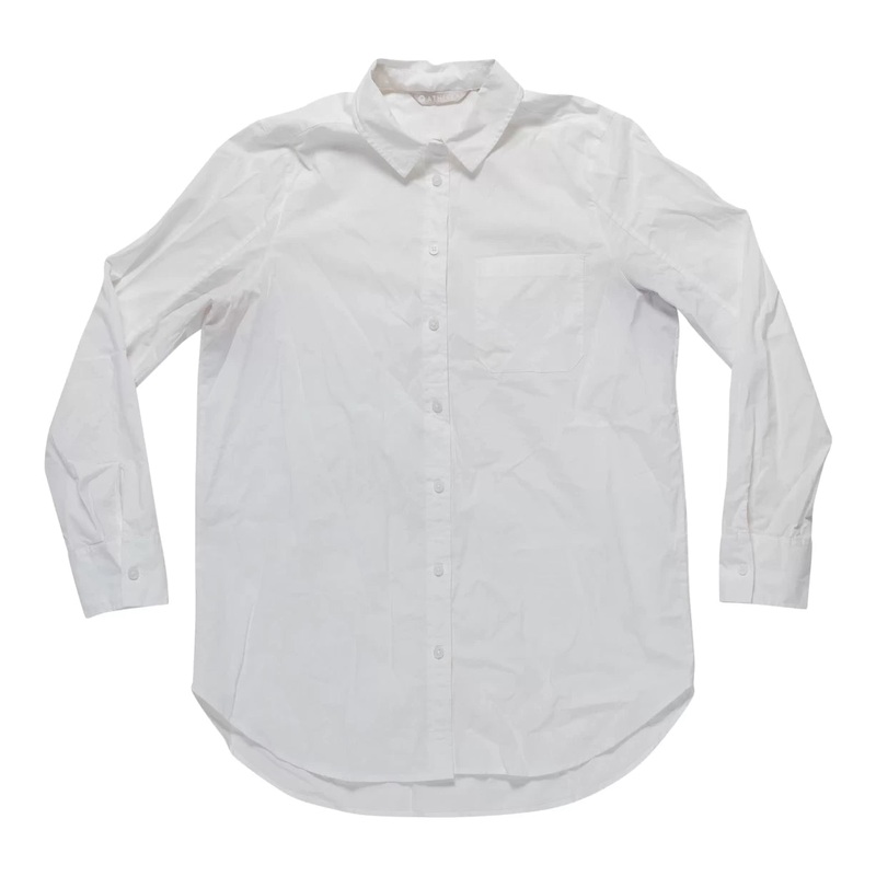Athleta Long and Lean Passage Button Up Shirt - Women's