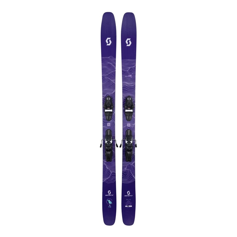 Scott Sea 116 Ski with Armada Strive 13 GW Bindings