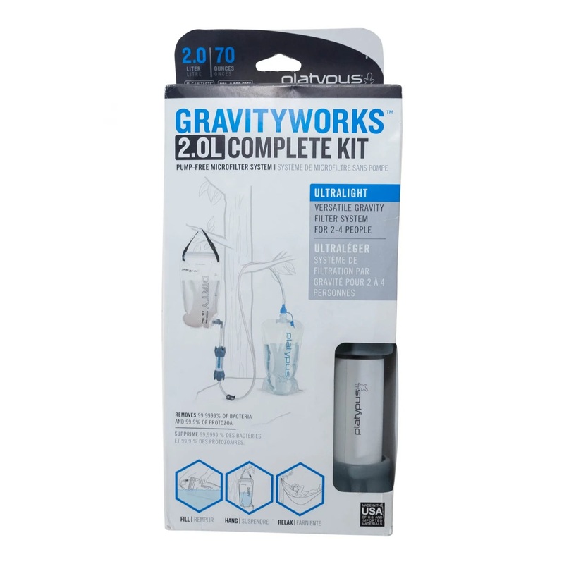 GravityWorks 2.0L Water Filter, Complete Kit