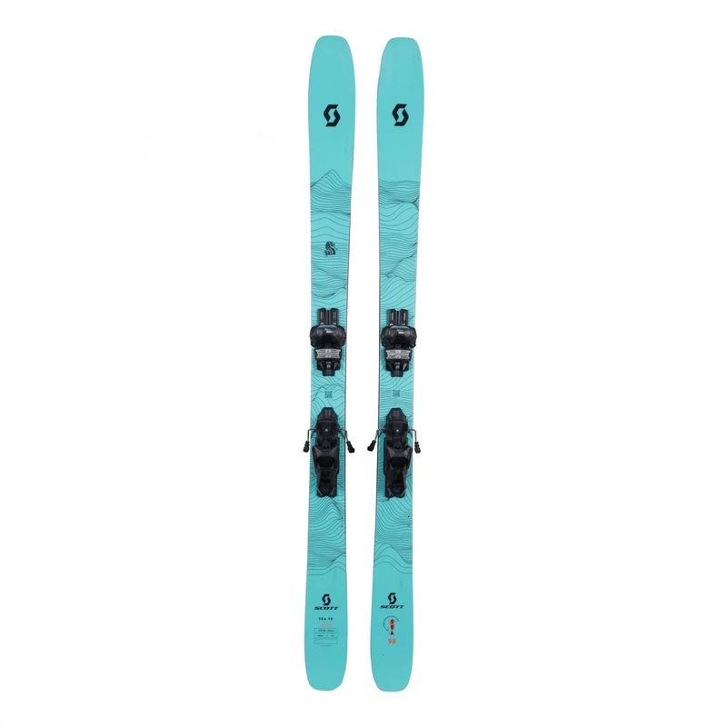 Scott Sea 98 Ski with Tyrollia Attack 14 NM Bindings