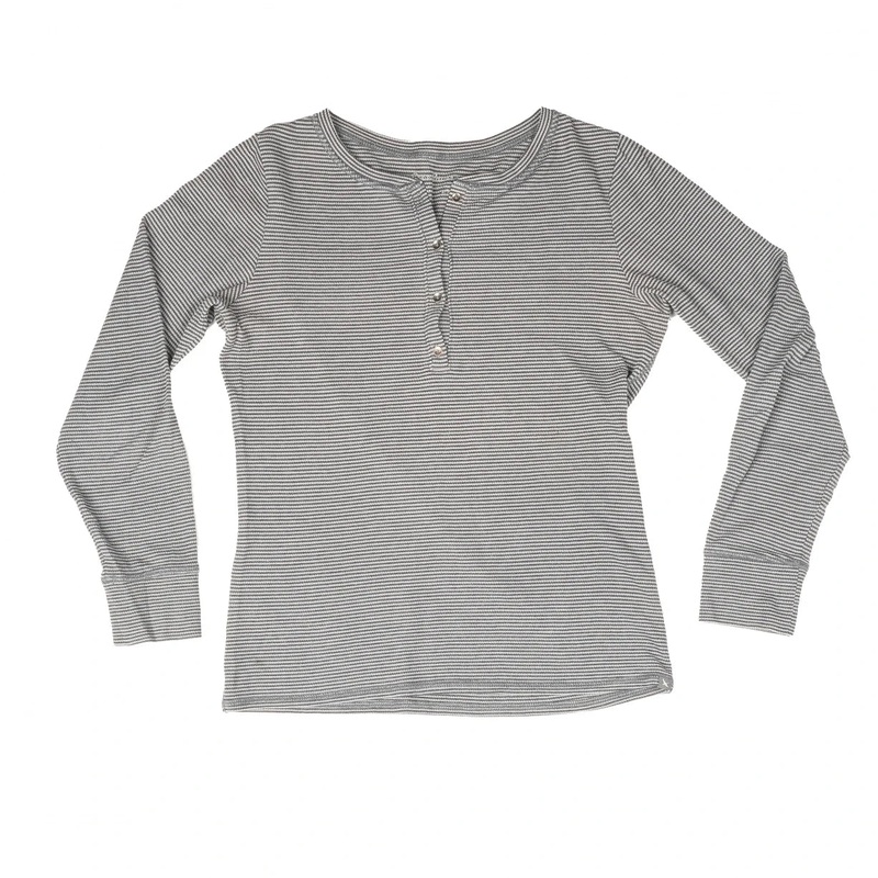 Eddie Bauer 3-Button Henley Shirt - Women's