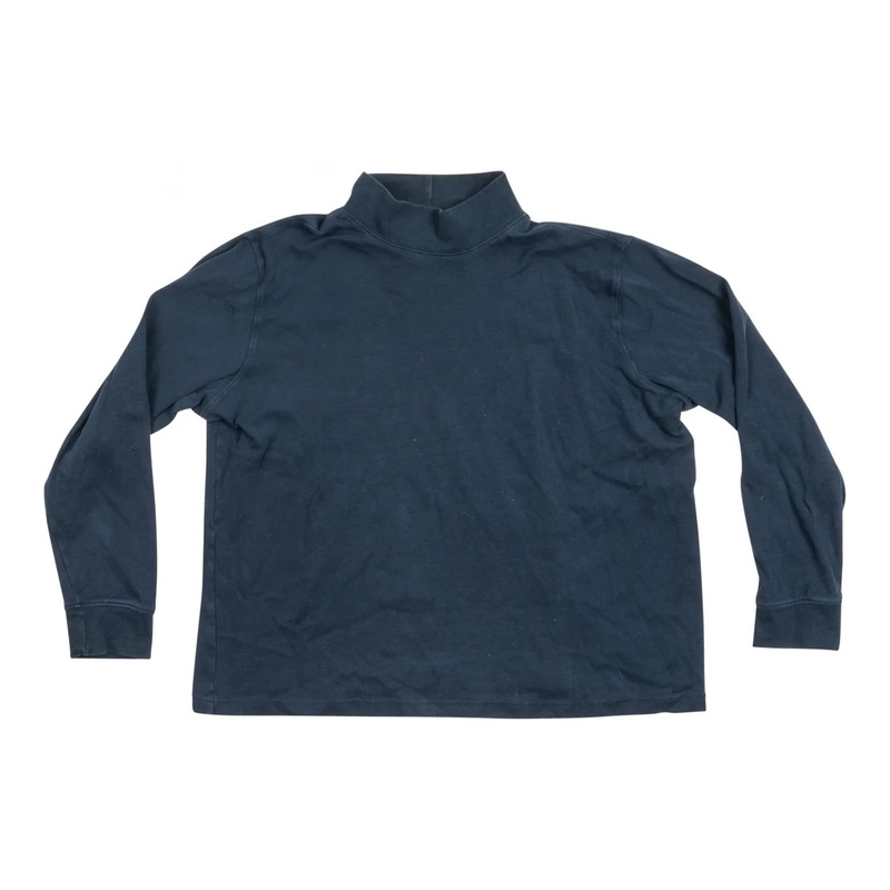 Lands End Relaxed Mock Neck Long Sleeve - Women's