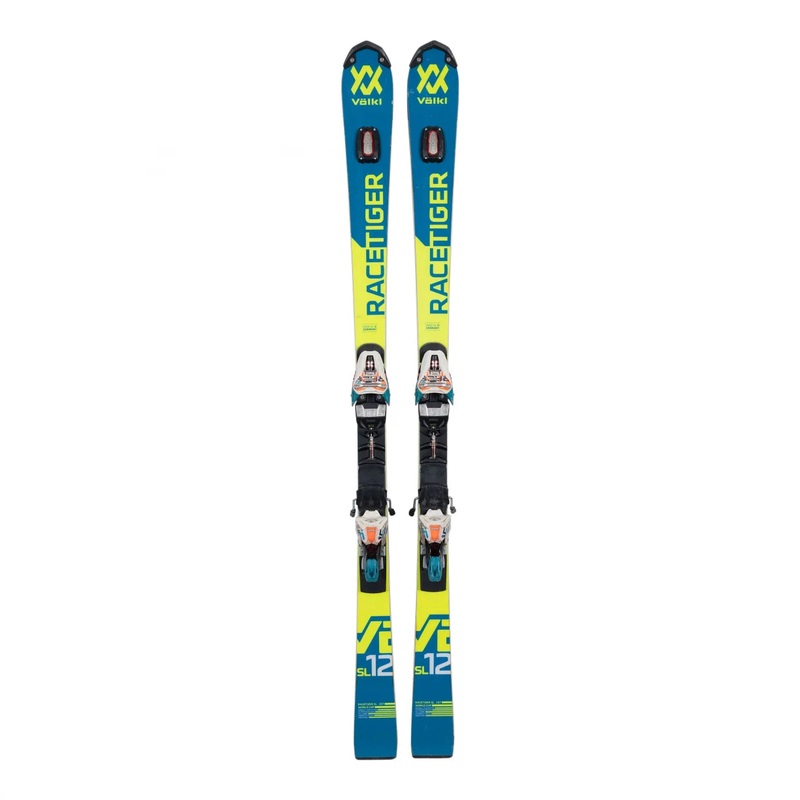 Volkl Racetiger SL Racing Skis 2019 w/ Marker Race Xcell 16 Bindings