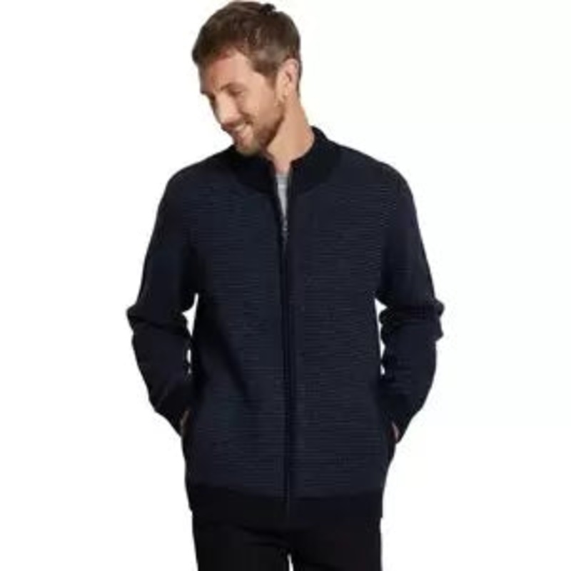 Pendleton Shetland Full-Zip Sweater